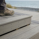 Coastal Grey Solid Edge Deck Board 3.6m