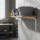 Dark Slate Gray Premium Reinforced Brackets - Strong and Versatile Support