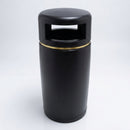 90 Litre Outdoor Litter Bin with Hooded Design (view 2)