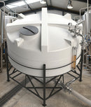 8000 Litre Cone Tank, 30° Angle, Food Grade Polyethylene