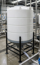 2100 Litre Cone Tank 30° – Complete Drainage Polyethylene