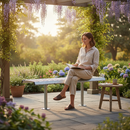 Dim Gray Heavy Duty Outdoor Steel Bench 300 for Public Spaces