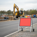 Rosy Brown Customizable Premium Rectangular Sign 1050 x 750mm