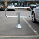 Slate Gray Premium Drop Down Frame Posts for Enhanced Parking Security