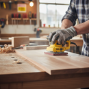 Rosy Brown Premium Sanding Sheet Hook & Loop 93mm X 230mm 120 Grit (Pack of 5)