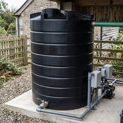 15000 Litre Vertical Potable Water Tank, 2" BSP Outlet