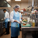 Dark Slate Gray Professional Disposable Apron Box of 1000 - Blue Colour