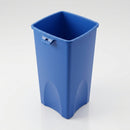 Square Recycling Bin 87 Litre – Hands-Free Blue (view 2)