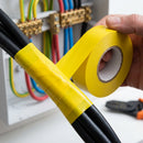 19mm Yellow PVC Electrical Insulation Tape - 33m (view 2)
