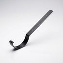Half Round Aluminium Gutter Top Rafter Bracket 125mm — RAL 9005