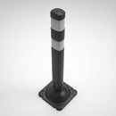 Cycle Lane Separator Bollard, Recycled MDPE, Reflective (view 2)