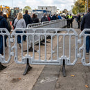 2 Metre HDPE Crowd Safety Barrier with Swivel Feet