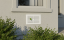 Premium White Louvred Vent with Removable Flyscreen - 9x6 Inch for Optimal Airflow and Insect Protection