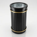 84 Litre GRP Circular Fluted Open Top Litter Bin (view 2)