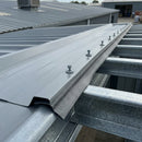 Plastisol Roof Profile 0.7mm in Merlin Grey