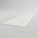 Aluminium Soffit Boards – Plain or Vented with Exterior Coating — RAL 9016 / 490mm Wide | Unvented