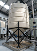 6200 Litre Cone Tank, 15° Angle, UV Polyethylene