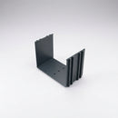 Aluminium Box Gutter Jointer 135 x 100mm — RAL 7016