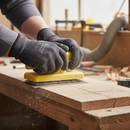 Dark Olive Green Premium Sanding Sheets Hook & Loop 93mm x 230mm 40 Grit - Pack of 5