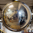 800mm diameter polymir half-sphere 180° industrial safety dome mirror