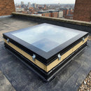 Flat Glass Rooflight 1000mm x 1000mm for Builders Curb