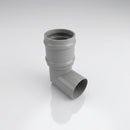 Traditional Aluminium Downpipe Bends 63mm Dia 92.5° 112.5° — RAL 7036 / 92.5 Degrees