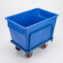 370 Litre mobile container truck with steel frame (view 2)