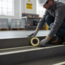 Gray Premium Luminous Hazard Warning Tape - High Visibility Safety Marking