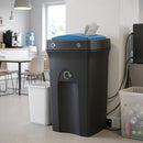 100 Litre Recycling Bin with Twin Slot Aperture