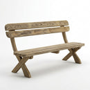 Wooden Garden Bench - Classic Design (view 2)