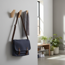 Premium Decorative Wall Mounted Coat Hooks - 3 Beech Wood Hooks for Organizing Towels and Accessories