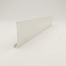 Aluminium Fascia Board Sample — RAL 9010 / 'U' Return