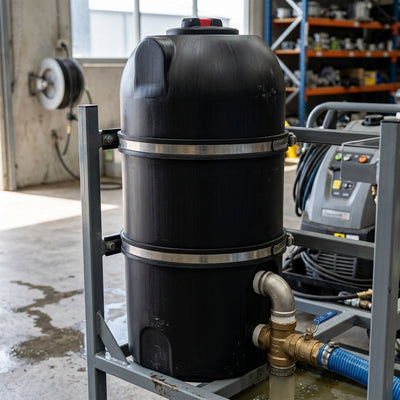 300 Litre Slimline Non-Potable Water Storage Tank, 1.5" BSP