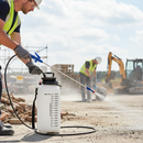 Light Gray High-Performance Dust Suppression Water Bottle 14L for Effective Dust Control