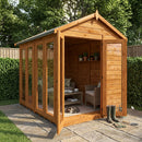 Modular Apex Summerhouse with Full Pane Windows