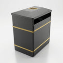 224 Litre Closed Top Glass Fibre Composite Litter Bin (view 2)