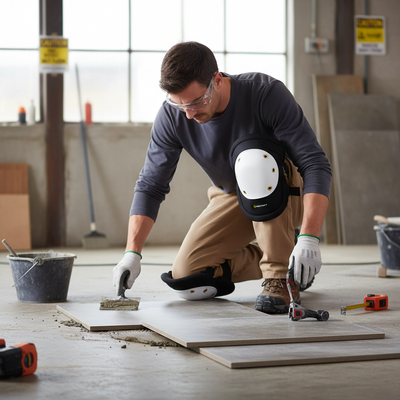 Professional Adjustable Knee Pads for Mechanical Risk Protection