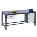 Gray Heavy Duty Industrial Workbench