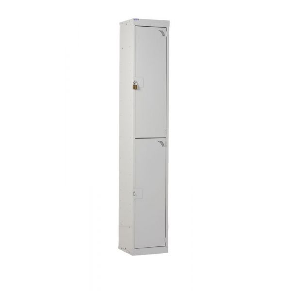 Gray 380mm & 450mm Padlock Locker