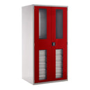 Light Gray Multi-Storage Cupboard