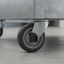 Dark Gray Premium Light Duty Wheel with Brakes for Trolley Projects