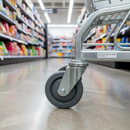 Dark Gray Premium Light Duty Wheel for Trolley Projects – Easy Installation