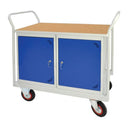 Gray Mobile Maintenance Trolley