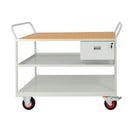 Gray Mobile Maintenance Trolley