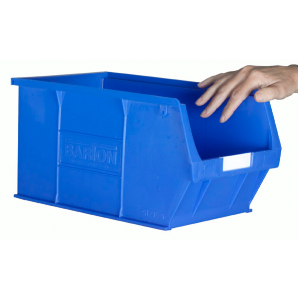 Royal Blue Plastic Storage Containers Multi-Storage Cupboards