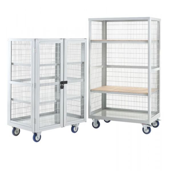 Light Gray Boxwell Trolley Extra Shelf