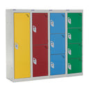 Dark Cyan School Lockers - H.1235