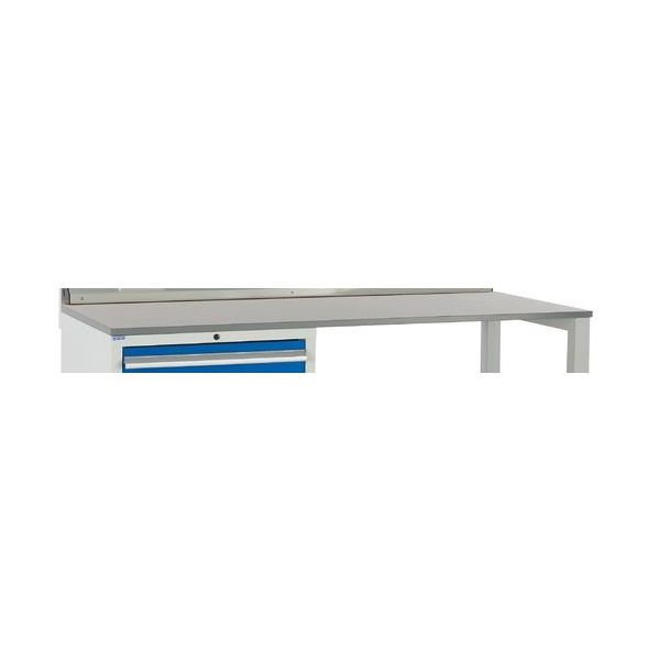 Gray 1200mm System Tek Workbenches - 600mm Cabinets