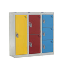 Steel Blue School Lockers - H.955