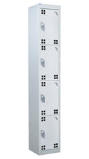 Light Gray Tool Charging Lockers - Perforated Door